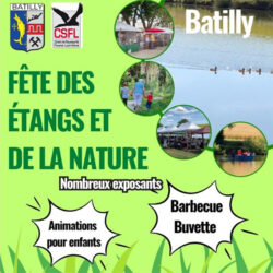 Fête des étangs et de la nature à Batilly le 17 mai 2025
