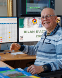 Patrick, bénévole au CSFL depuis juin 2024.